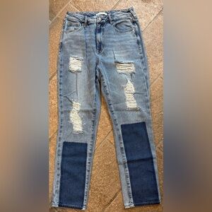 PacSun Light & Medium Ripped Mom Jeans size 27 (currently sold out on PacSun)